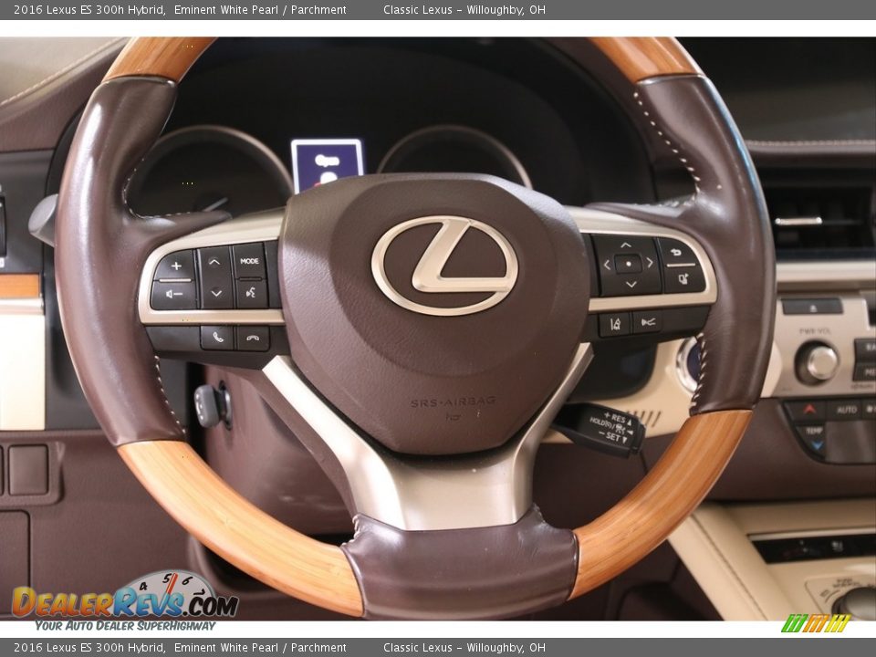 2016 Lexus ES 300h Hybrid Steering Wheel Photo #8