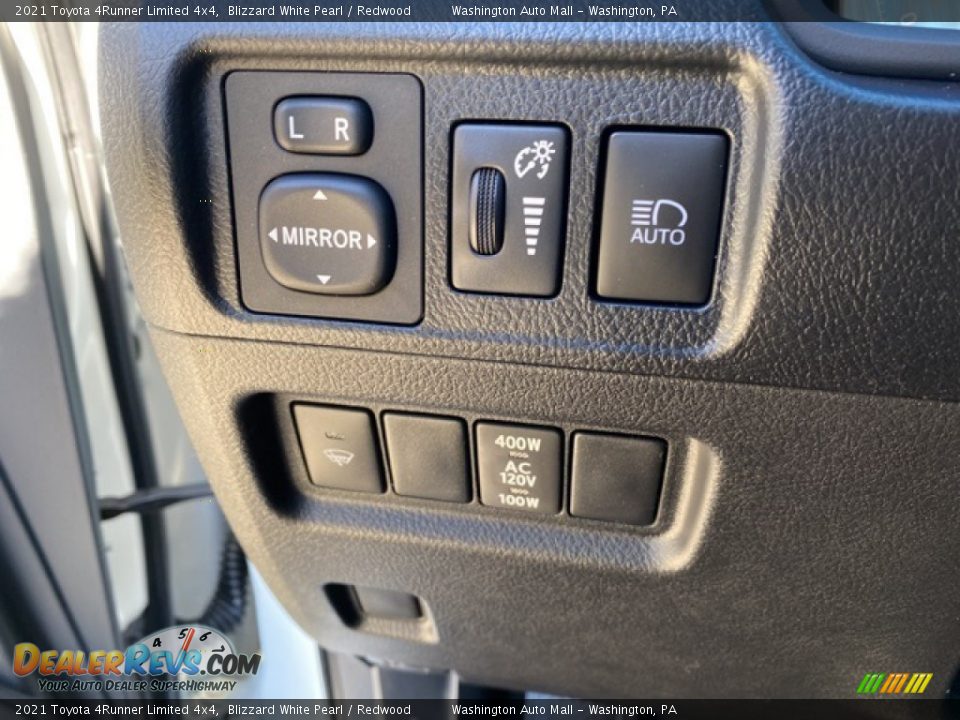 Controls of 2021 Toyota 4Runner Limited 4x4 Photo #18