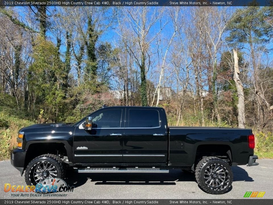 2019 Chevrolet Silverado 2500HD High Country Crew Cab 4WD Black / High Country Saddle Photo #1