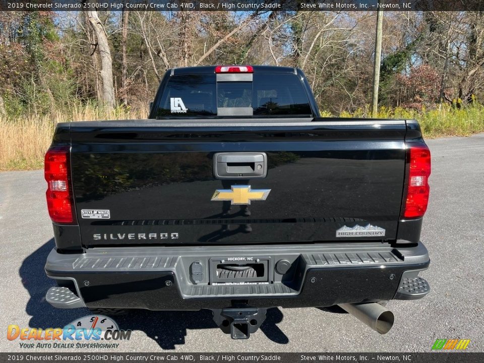 2019 Chevrolet Silverado 2500HD High Country Crew Cab 4WD Black / High Country Saddle Photo #8