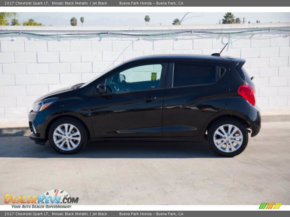 2017 Chevrolet Spark LT Mosaic Black Metallic / Jet Black Photo #8