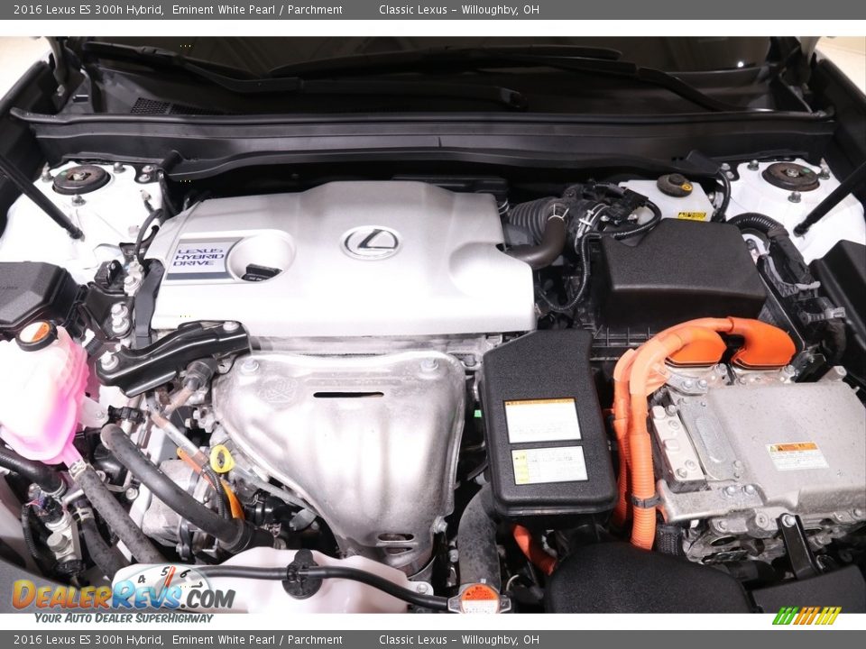 2016 Lexus ES 300h Hybrid 2.5 Liter Atkinson Cycle DOHC 16-Valve VVT-i 4 Cylinder Gasoline/Electric Hybrid Engine Photo #26
