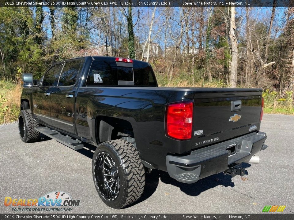 2019 Chevrolet Silverado 2500HD High Country Crew Cab 4WD Black / High Country Saddle Photo #10