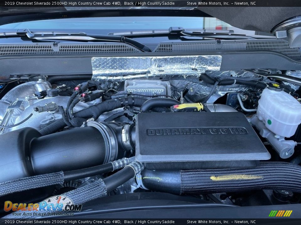 2019 Chevrolet Silverado 2500HD High Country Crew Cab 4WD Black / High Country Saddle Photo #12