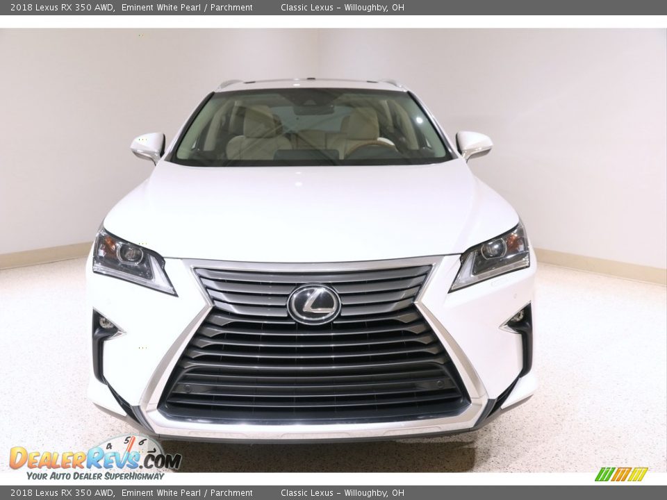 2018 Lexus RX 350 AWD Eminent White Pearl / Parchment Photo #2