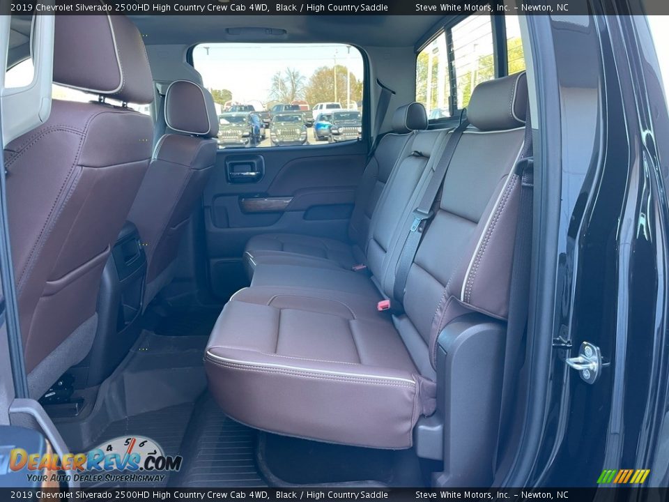 2019 Chevrolet Silverado 2500HD High Country Crew Cab 4WD Black / High Country Saddle Photo #15