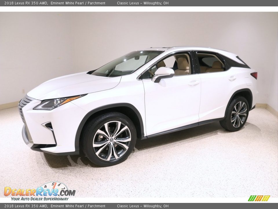 2018 Lexus RX 350 AWD Eminent White Pearl / Parchment Photo #3