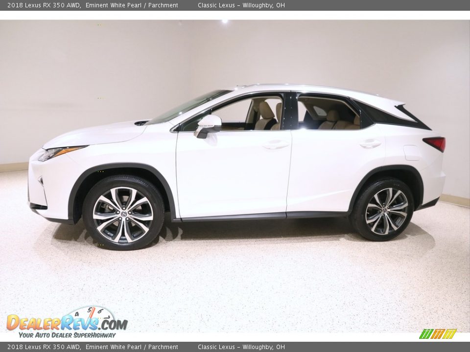 2018 Lexus RX 350 AWD Eminent White Pearl / Parchment Photo #4