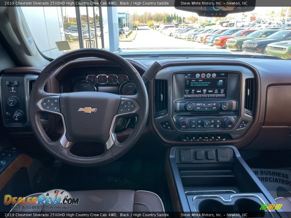 2019 Chevrolet Silverado 2500HD High Country Crew Cab 4WD Black / High Country Saddle Photo #20