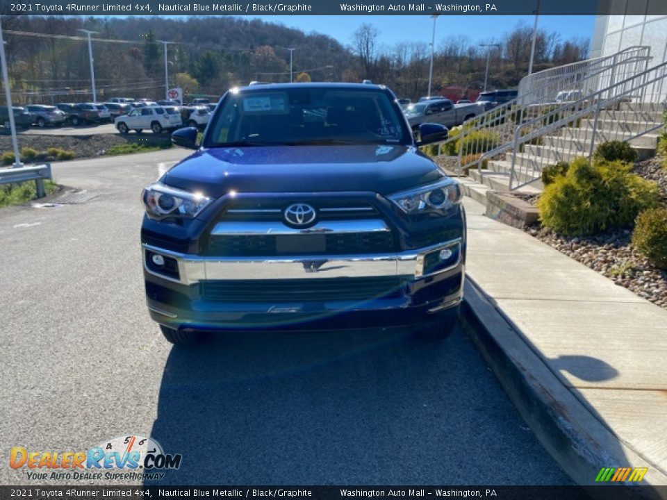 2021 Toyota 4Runner Limited 4x4 Nautical Blue Metallic / Black/Graphite Photo #12