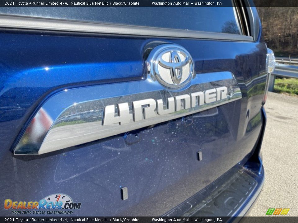 2021 Toyota 4Runner Limited 4x4 Nautical Blue Metallic / Black/Graphite Photo #32