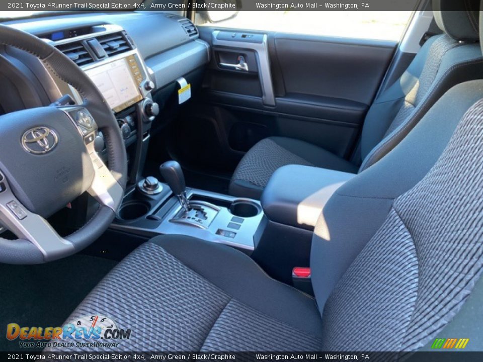 2021 Toyota 4Runner Trail Special Edition 4x4 Army Green / Black/Graphite Photo #4