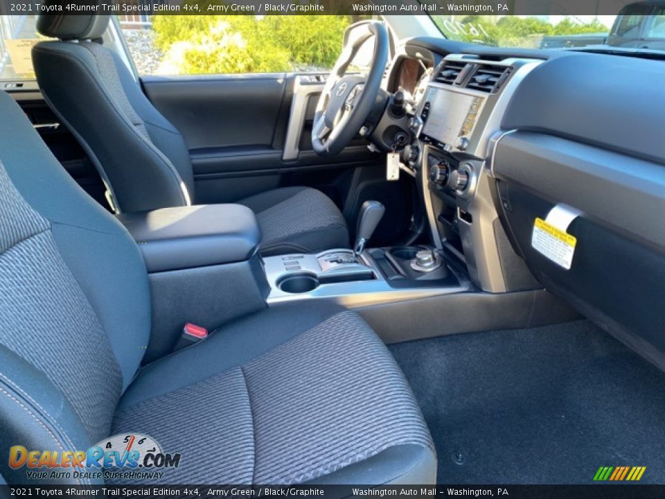 2021 Toyota 4Runner Trail Special Edition 4x4 Army Green / Black/Graphite Photo #10