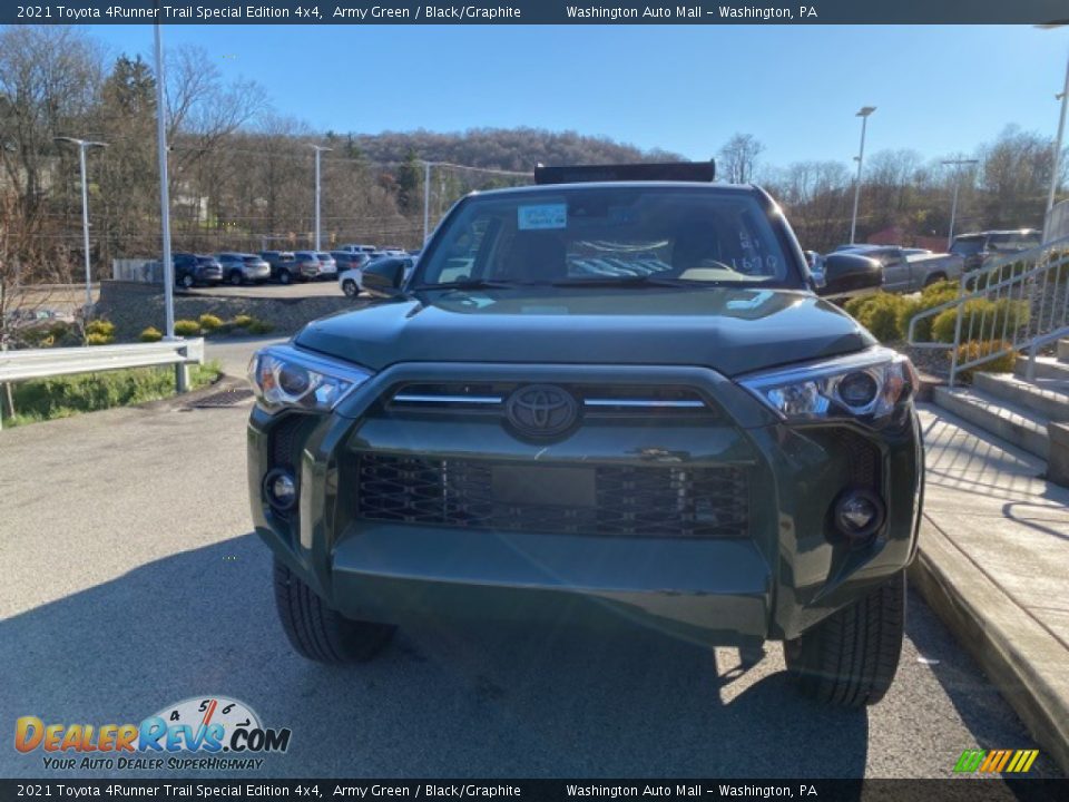 2021 Toyota 4Runner Trail Special Edition 4x4 Army Green / Black/Graphite Photo #11