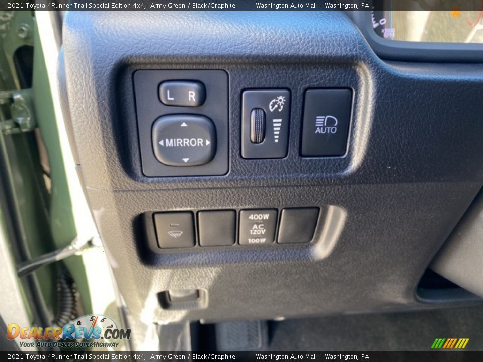 2021 Toyota 4Runner Trail Special Edition 4x4 Army Green / Black/Graphite Photo #16