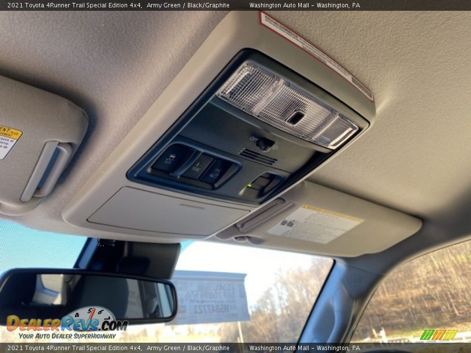 2021 Toyota 4Runner Trail Special Edition 4x4 Army Green / Black/Graphite Photo #17