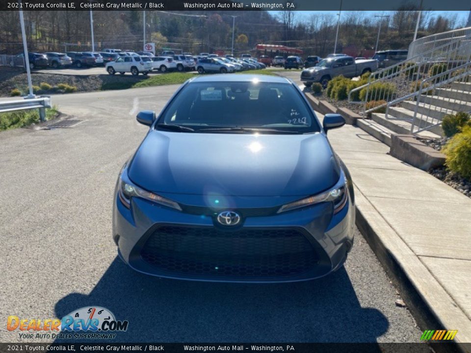 2021 Toyota Corolla LE Celestite Gray Metallic / Black Photo #9