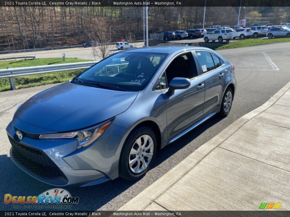 2021 Toyota Corolla LE Celestite Gray Metallic / Black Photo #10