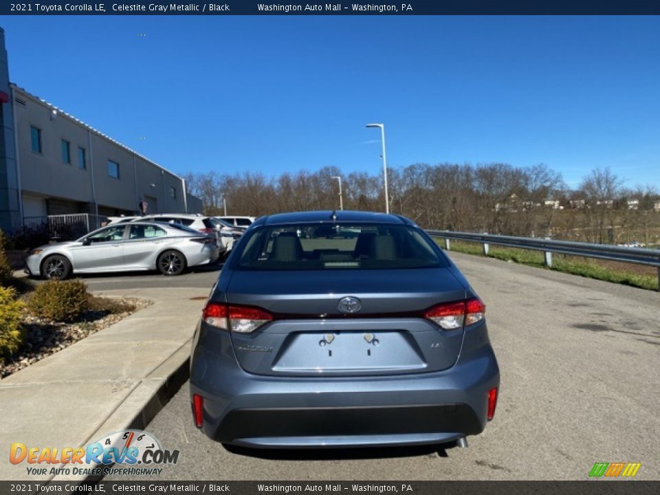 2021 Toyota Corolla LE Celestite Gray Metallic / Black Photo #12