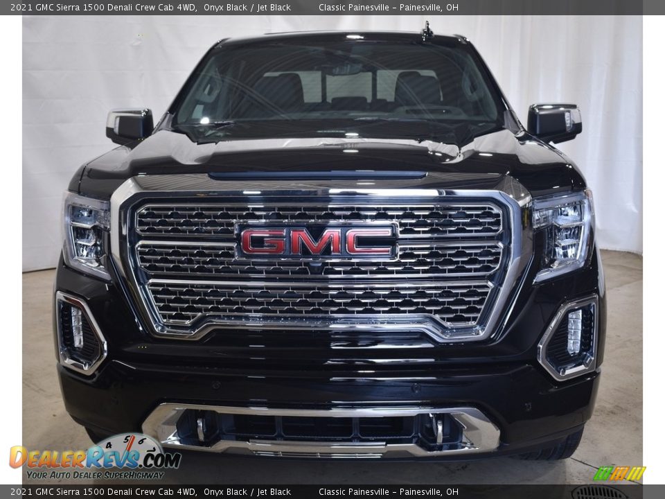 2021 GMC Sierra 1500 Denali Crew Cab 4WD Onyx Black / Jet Black Photo #4