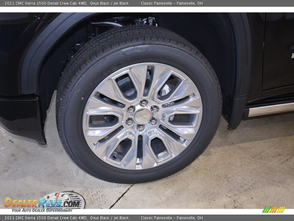 2021 GMC Sierra 1500 Denali Crew Cab 4WD Wheel Photo #5