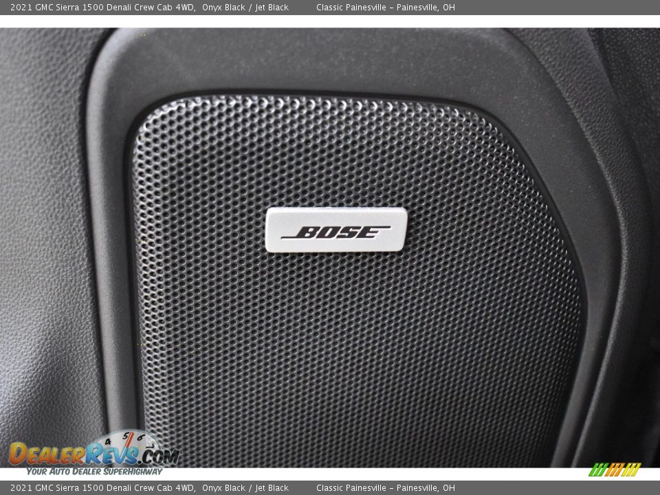 2021 GMC Sierra 1500 Denali Crew Cab 4WD Onyx Black / Jet Black Photo #11