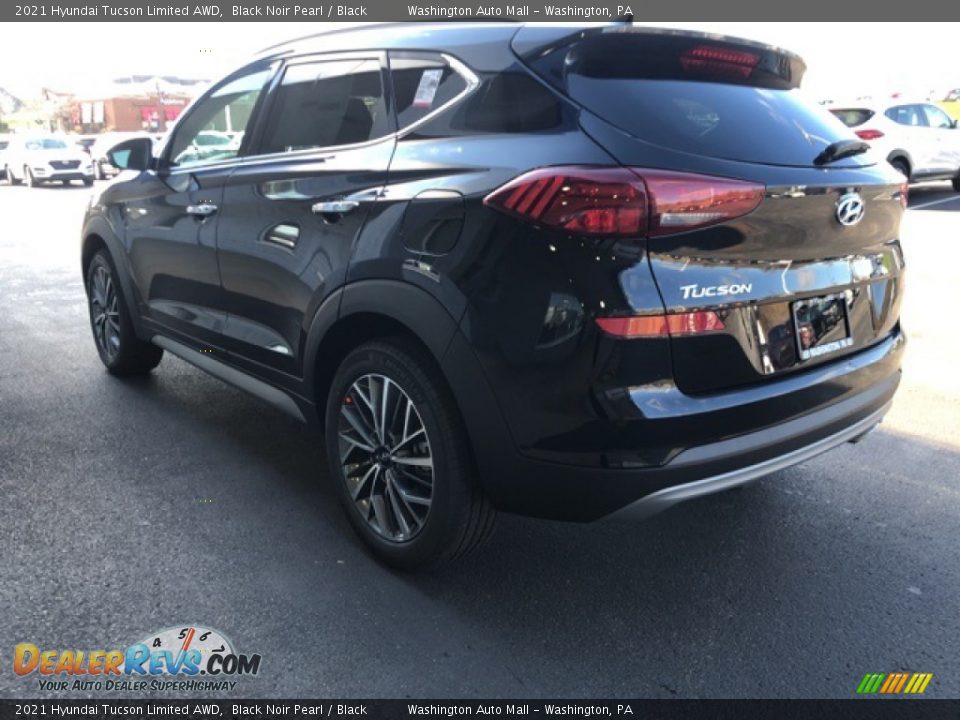 2021 Hyundai Tucson Limited AWD Black Noir Pearl / Black Photo #3