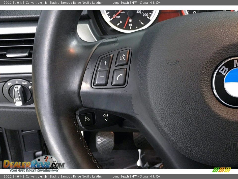 2011 BMW M3 Convertible Steering Wheel Photo #18