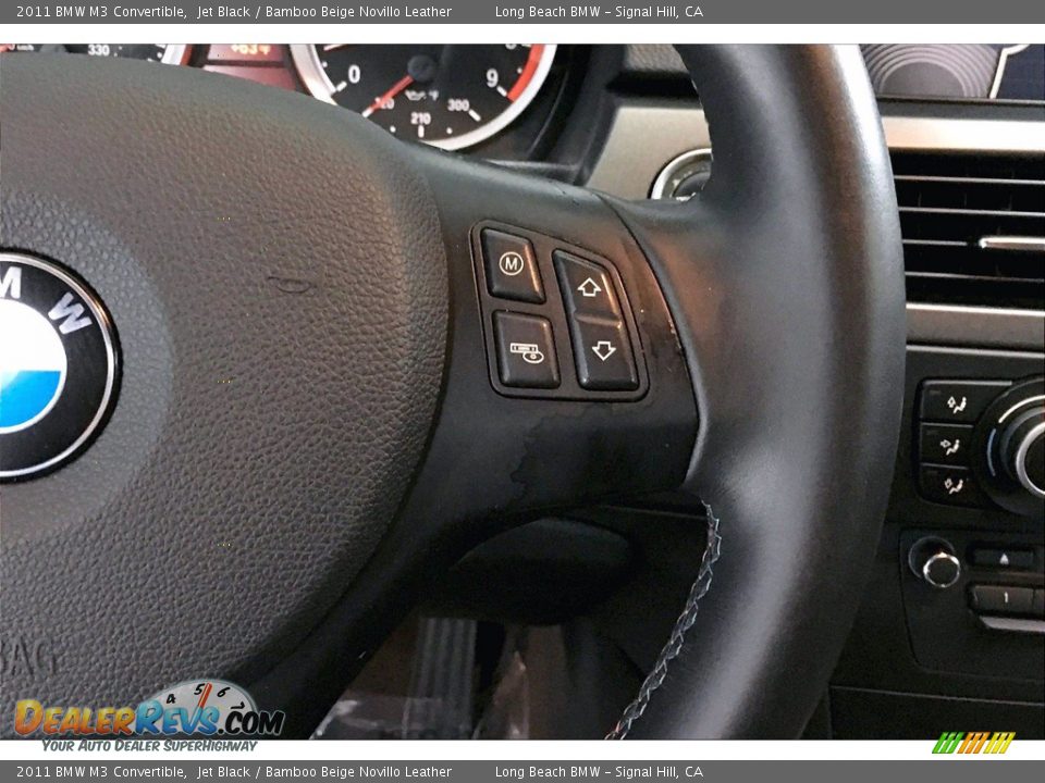 2011 BMW M3 Convertible Steering Wheel Photo #19
