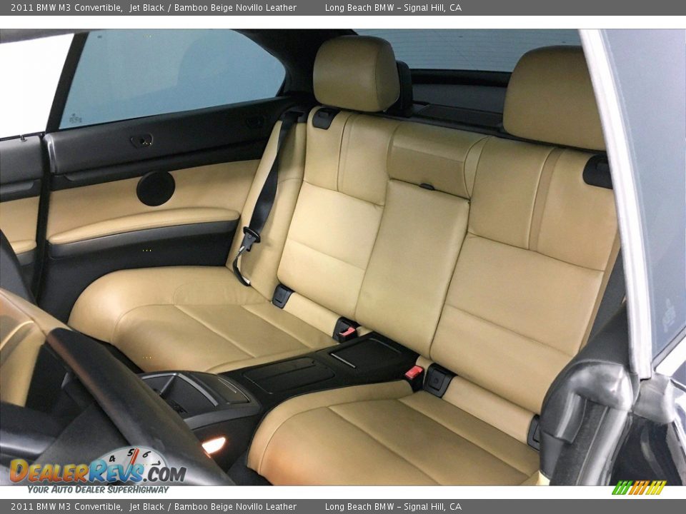Rear Seat of 2011 BMW M3 Convertible Photo #29