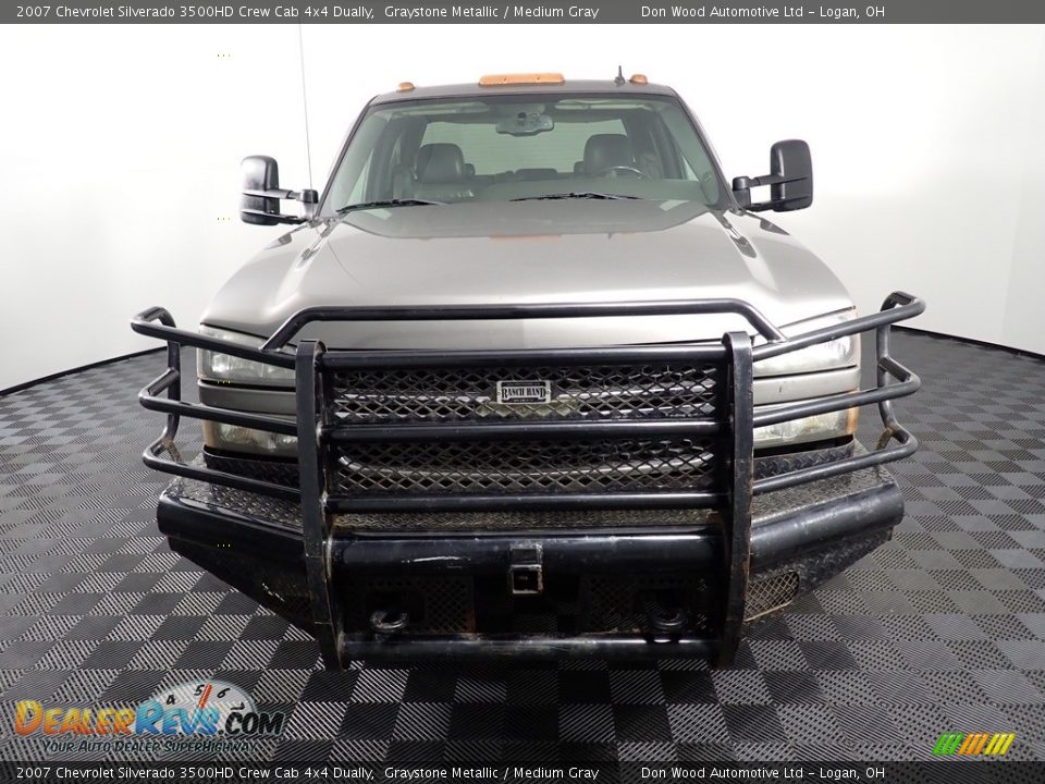 2007 Chevrolet Silverado 3500HD Crew Cab 4x4 Dually Graystone Metallic / Medium Gray Photo #5