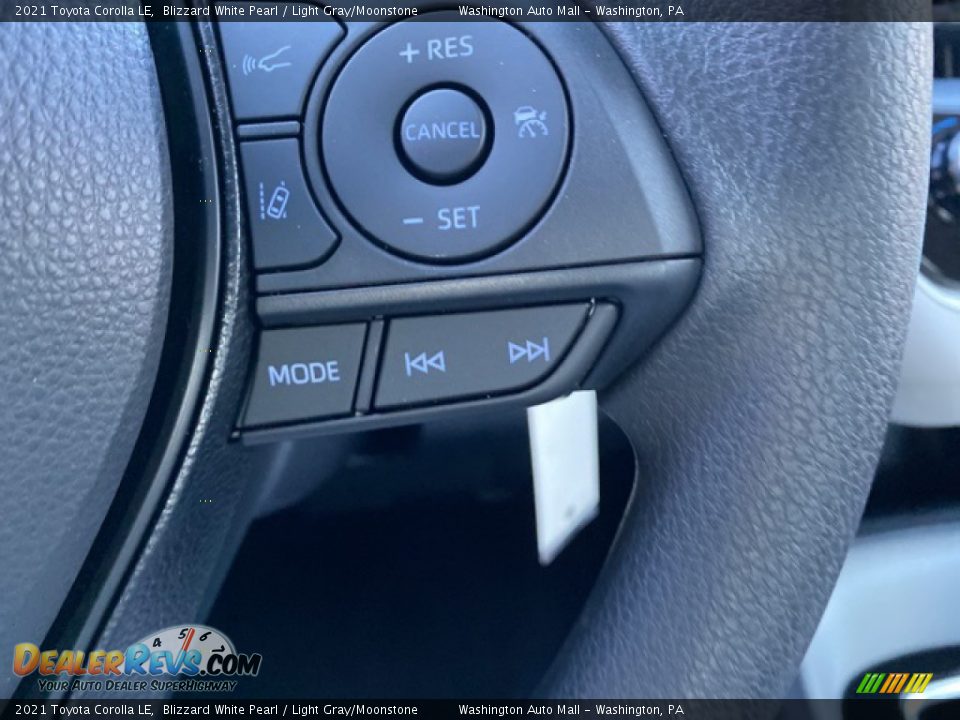 2021 Toyota Corolla LE Steering Wheel Photo #7