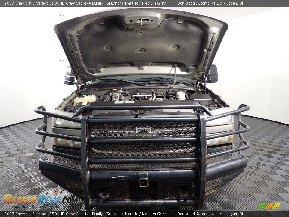 2007 Chevrolet Silverado 3500HD Crew Cab 4x4 Dually Graystone Metallic / Medium Gray Photo #6