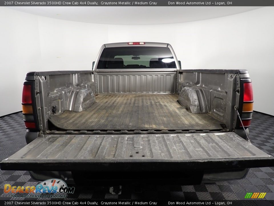 2007 Chevrolet Silverado 3500HD Crew Cab 4x4 Dually Graystone Metallic / Medium Gray Photo #14