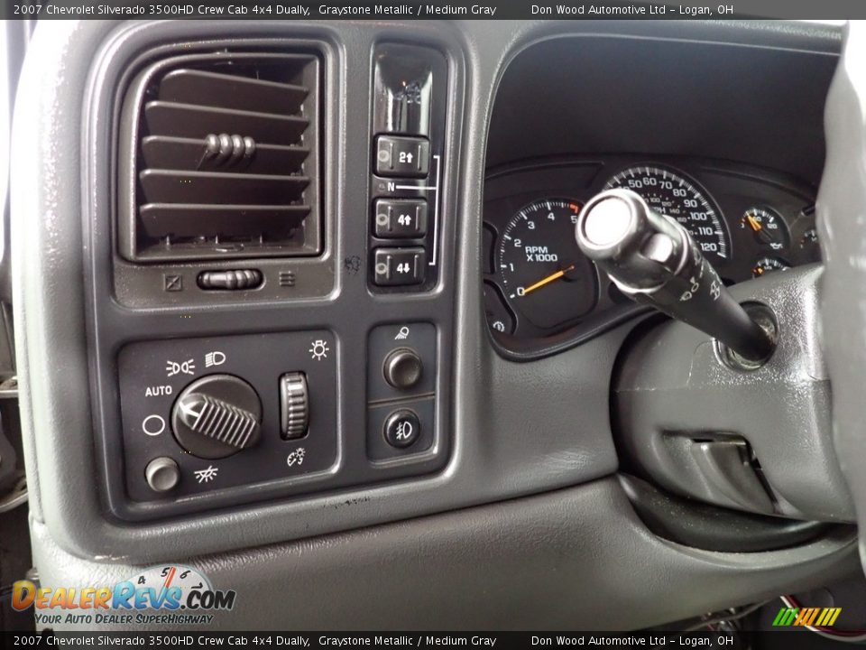 2007 Chevrolet Silverado 3500HD Crew Cab 4x4 Dually Graystone Metallic / Medium Gray Photo #20