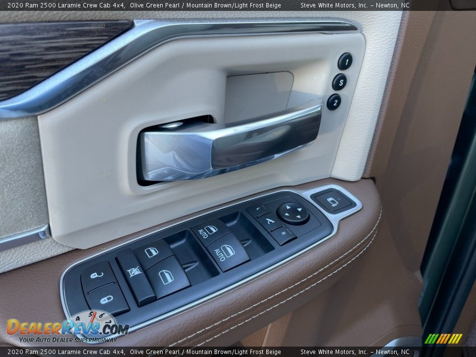 Door Panel of 2020 Ram 2500 Laramie Crew Cab 4x4 Photo #12