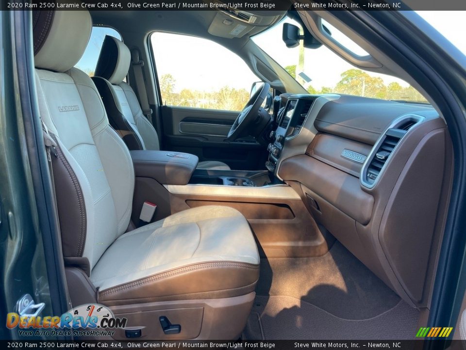 Front Seat of 2020 Ram 2500 Laramie Crew Cab 4x4 Photo #18