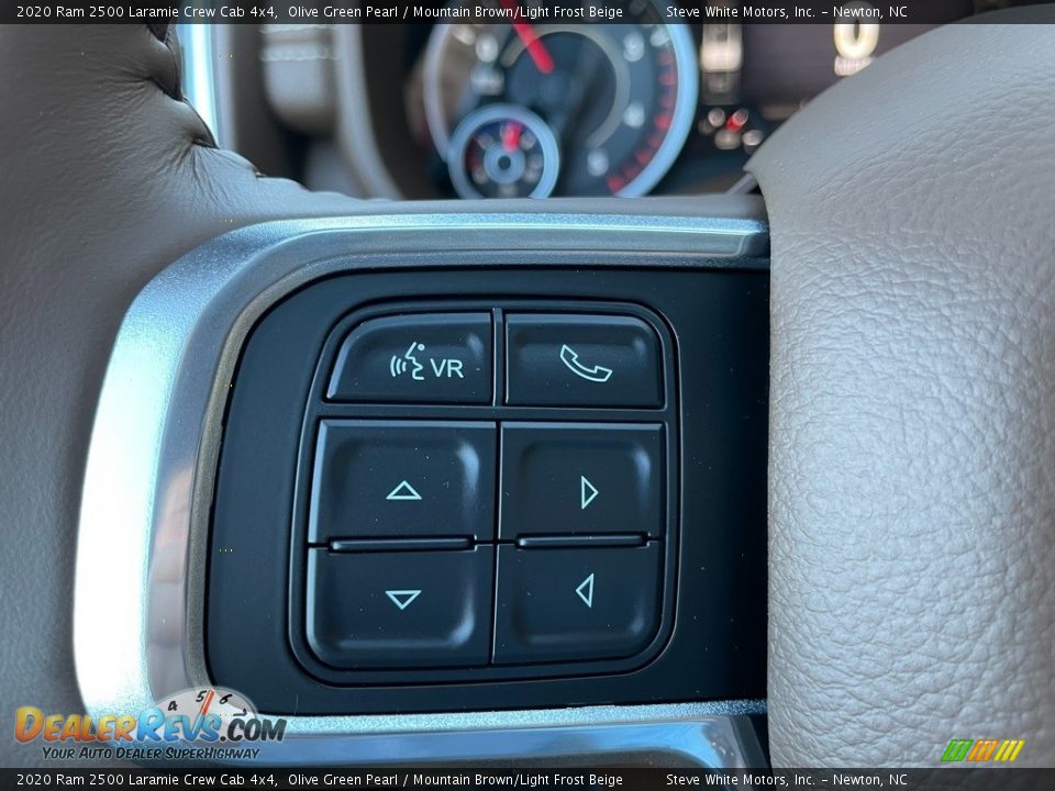 2020 Ram 2500 Laramie Crew Cab 4x4 Steering Wheel Photo #20