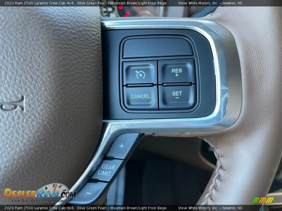 2020 Ram 2500 Laramie Crew Cab 4x4 Steering Wheel Photo #21