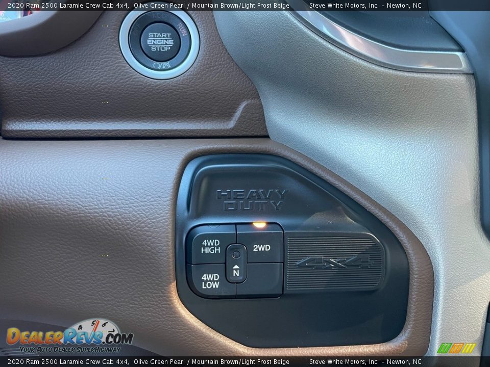 Controls of 2020 Ram 2500 Laramie Crew Cab 4x4 Photo #23