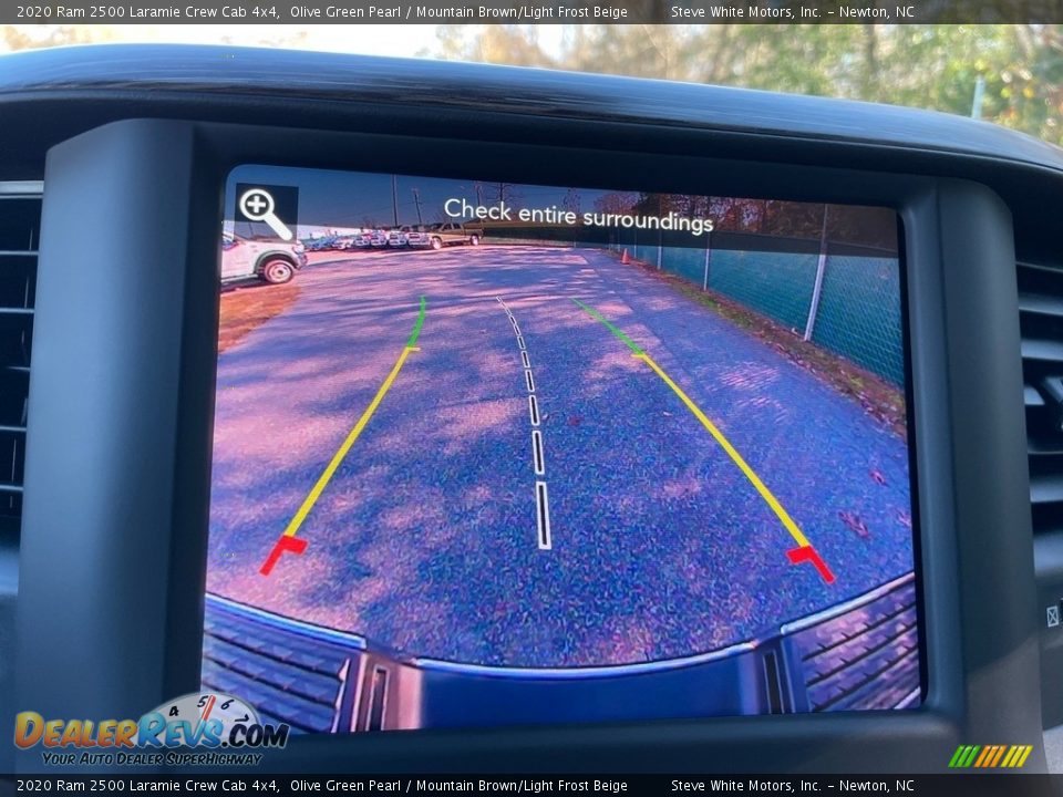 2020 Ram 2500 Laramie Crew Cab 4x4 Olive Green Pearl / Mountain Brown/Light Frost Beige Photo #26