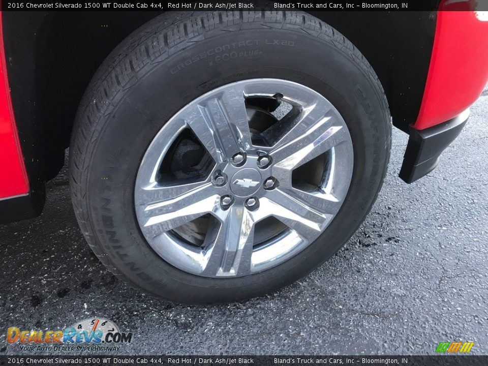 2016 Chevrolet Silverado 1500 WT Double Cab 4x4 Wheel Photo #34