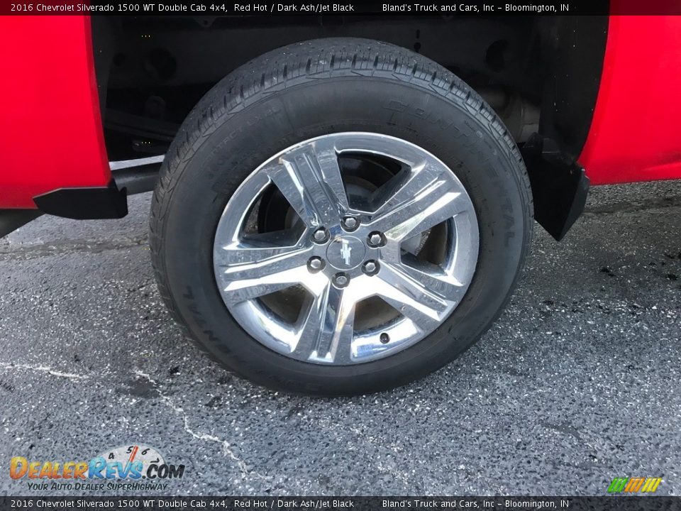 2016 Chevrolet Silverado 1500 WT Double Cab 4x4 Wheel Photo #35