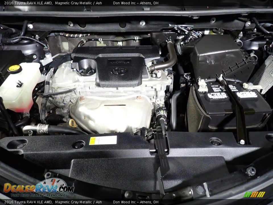 2016 Toyota RAV4 XLE AWD Magnetic Gray Metallic / Ash Photo #8