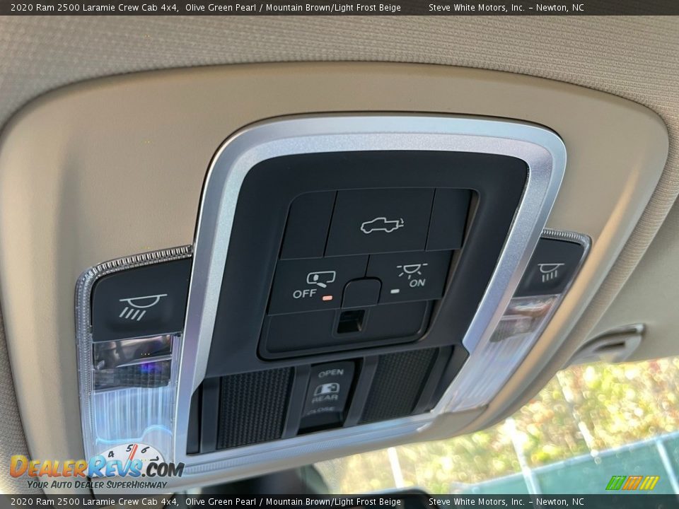 2020 Ram 2500 Laramie Crew Cab 4x4 Olive Green Pearl / Mountain Brown/Light Frost Beige Photo #32