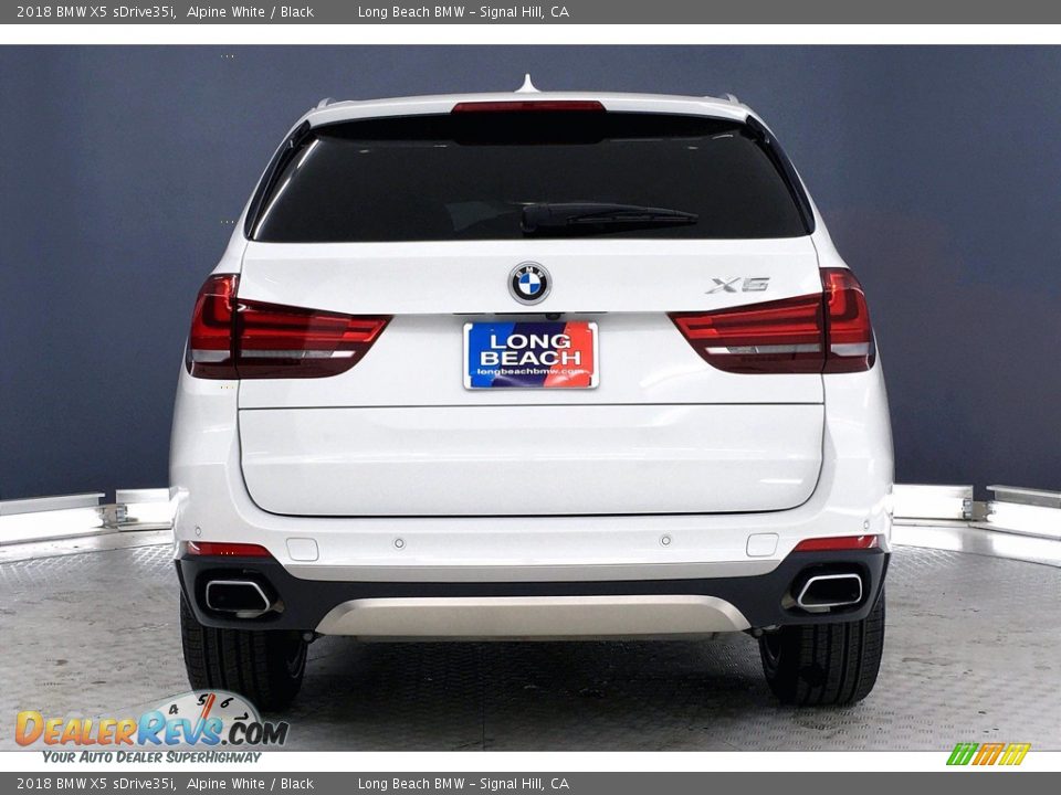 2018 BMW X5 sDrive35i Alpine White / Black Photo #3