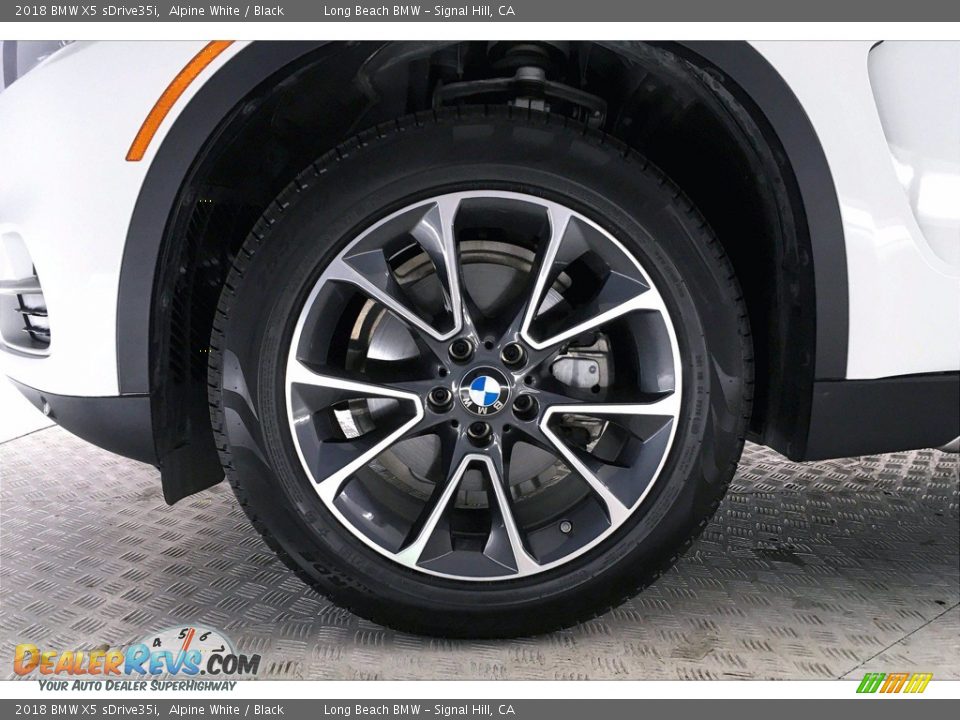 2018 BMW X5 sDrive35i Alpine White / Black Photo #8