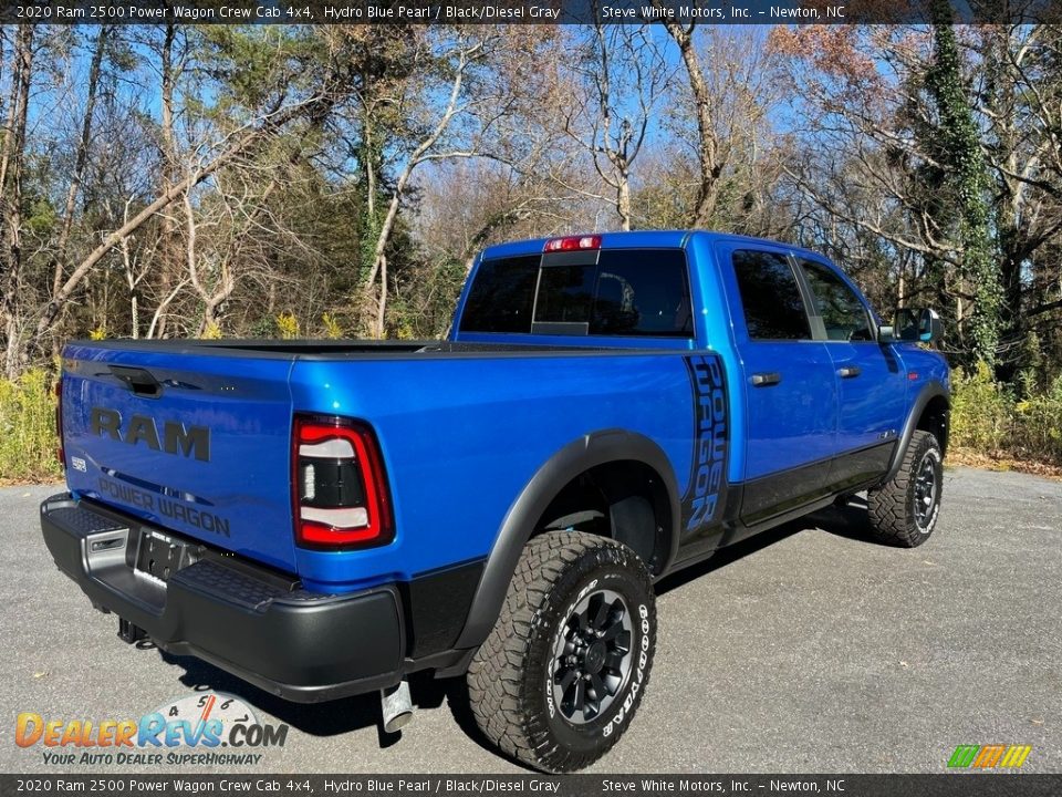 2020 Ram 2500 Power Wagon Crew Cab 4x4 Hydro Blue Pearl / Black/Diesel Gray Photo #6