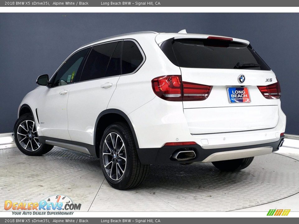 2018 BMW X5 sDrive35i Alpine White / Black Photo #10