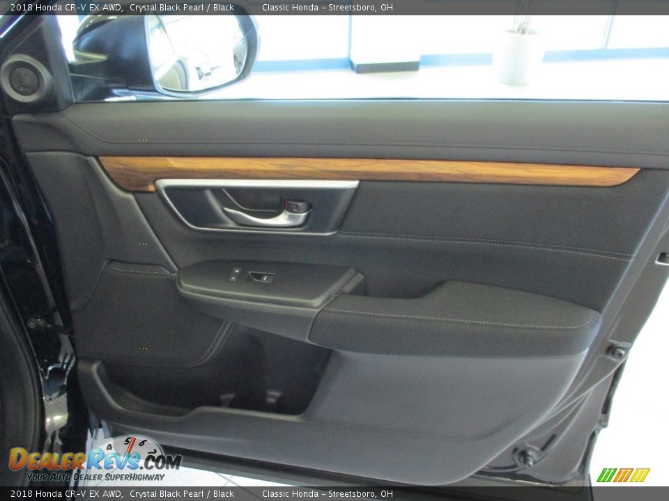 2018 Honda CR-V EX AWD Crystal Black Pearl / Black Photo #14